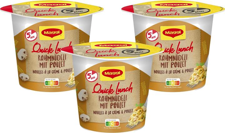 Produktbild Maggi Quick Lunch Rahmnüdeli (195 g)