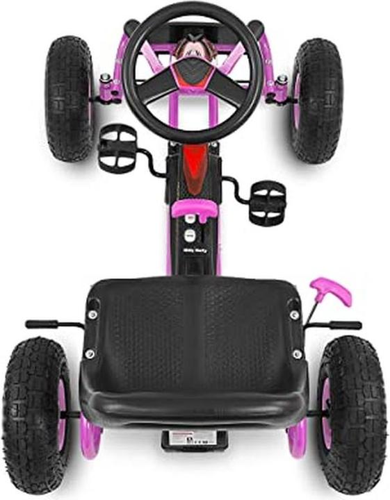Actual product image Mally pedal go-kart Thor Pink