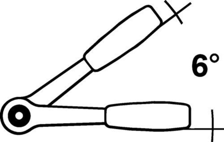 Actual product image Gedore Reversible ratchet (1/2")