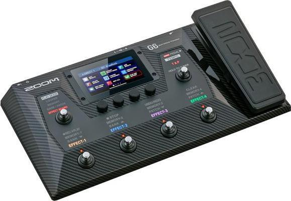 Actual product image Zoom G6 multi-effects unit with jack cable (Amp Modeler)