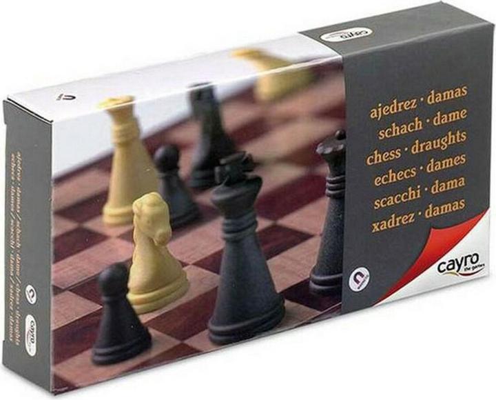 Actual product image Cayro Magnetic Chess - Checkers