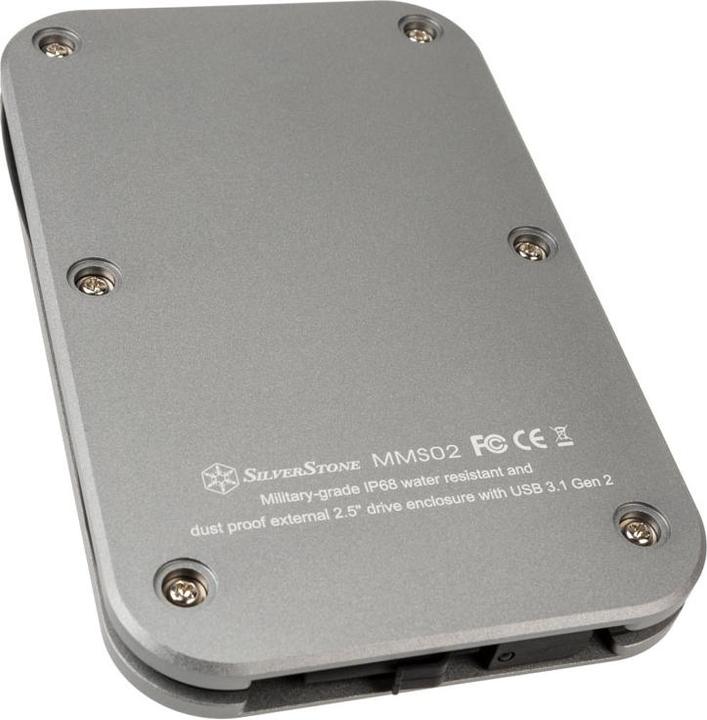 Image du produit Silverstone Mammoth Series MMS02 - Boîtier de stockage - 2.5" (6.4 cm) (2.5")