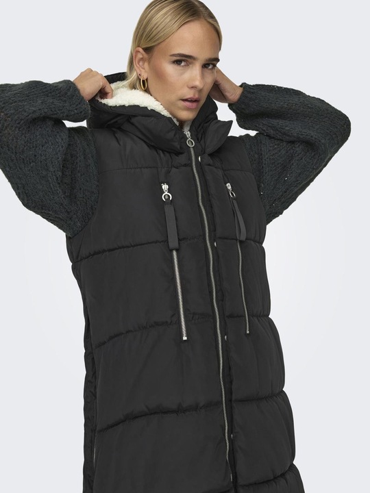 Actual product image Only Hooded waistcoat Down waistcoat (S)