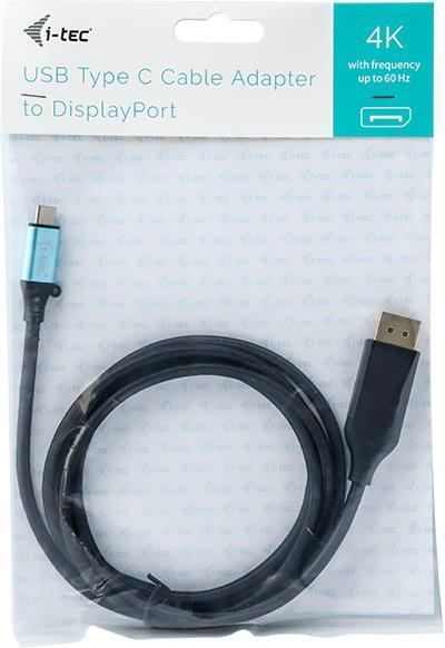 Image du produit i-tec USB Typ C — DisplayPort (USB-C, 150 cm)