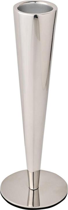 Actual product image Hestia Tapered Polished Silver Tealight Holder - Large