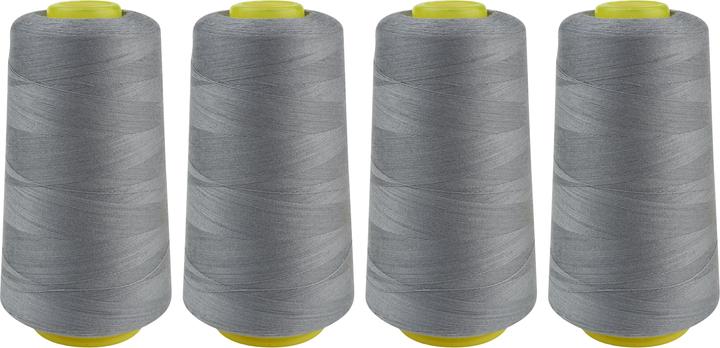 Actual product image VBS Overlock sewing thread 40/2, 4 rolls à 3000 Yard (2743 m)