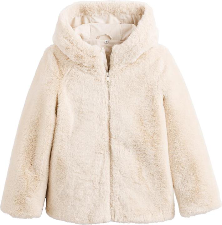 Produktbild La Redoute Collections Teddyfleece-Jacke mit Kapuze