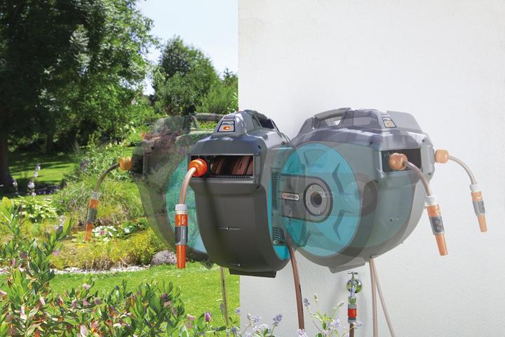 Produktbild Gardena Wand-Schlauchbox 35 roll-up automatic Li (35 m)