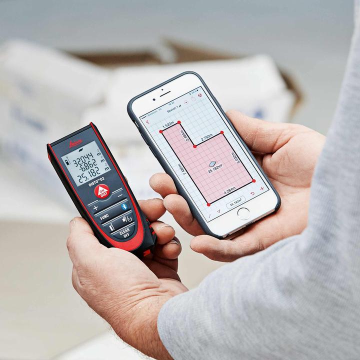 Produktbild Leica Geosystems Laserdistanzmessgerät DISTO D2 (100 m, 635 nm)