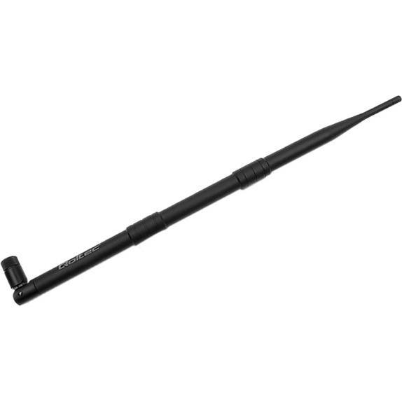 Qoltec 57012 Antenna Wi-Fi 2.4G, Netzwerkadapter, Schwarz