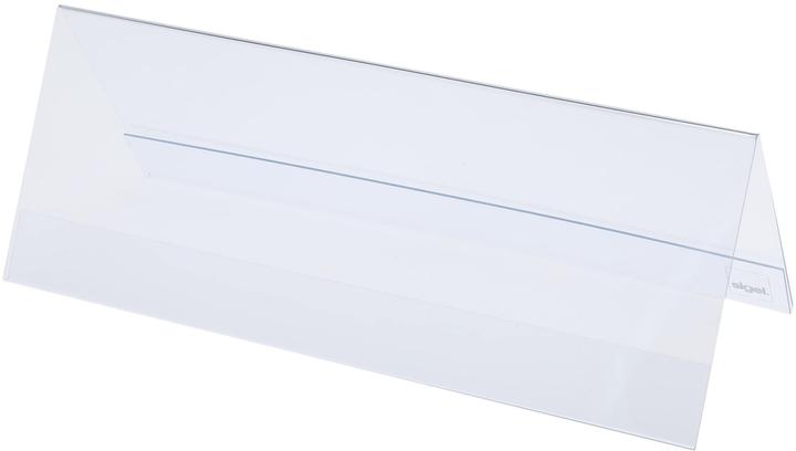 Produktbild Sigel Tischaufsteller Dachform (24 x 9 cm)