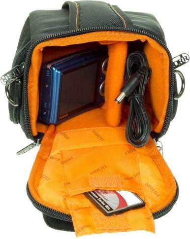 Actual product image Dörr Yuma System Bag 0.5 black/orange (Camera shoulder bag, Kamera Bereitschaftstasche)