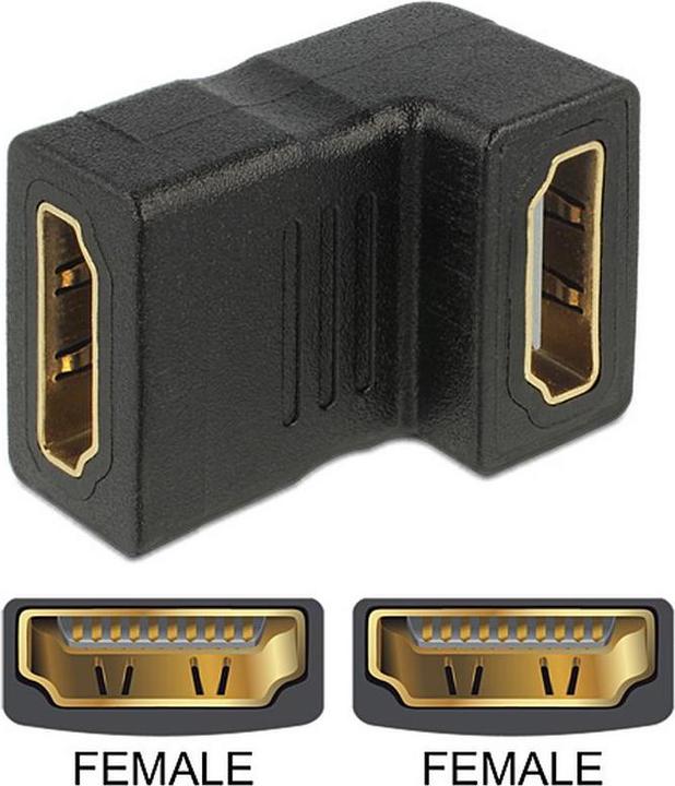 Produktbild Delock Video- / Audio-Adapter (HDMI, 9 cm)