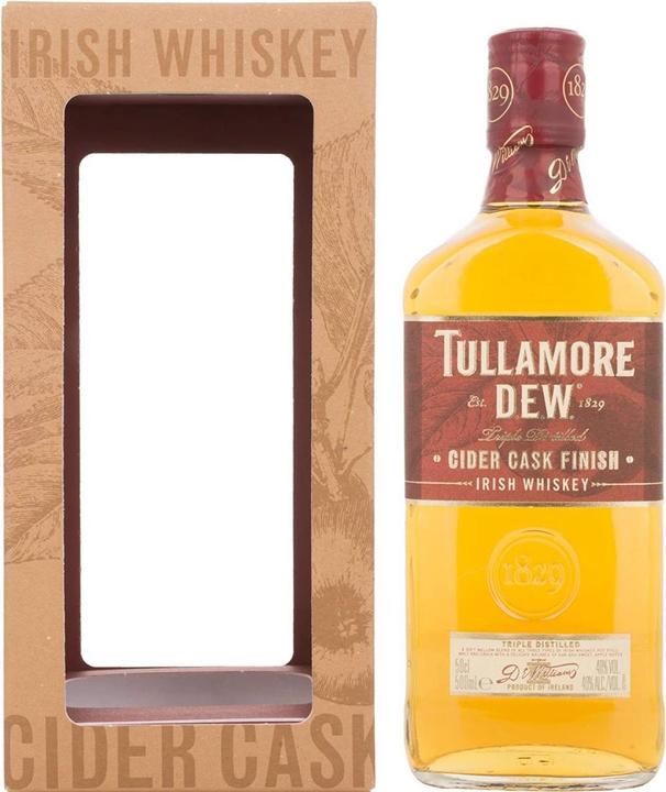 Image du produit Tullamore Dew Dew Cider Cask Finish (Whisky irlandais, 1 x 50 cl)