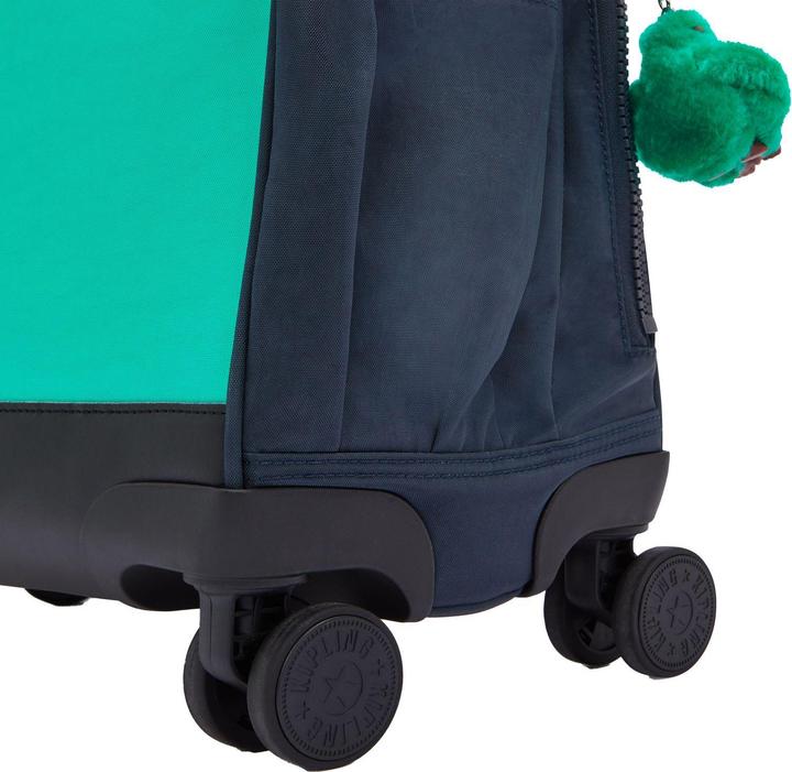 Actual product image Kipling New Storia school bag with wheels, 25 liters, 13 inch laptop compartment - Blue Green BL (25 l)