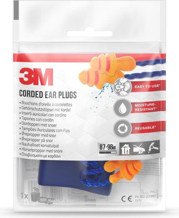 Image du produit 3M Bouchons d'oreille avec cordelette (1 x)