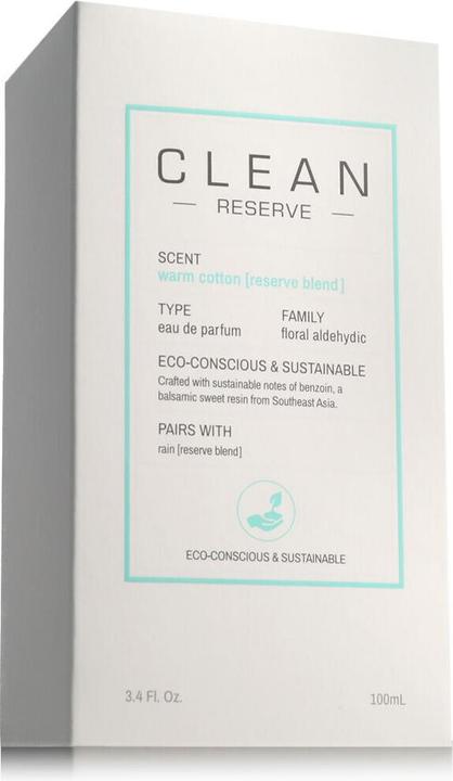 Produktbild Clean Reserve Warm Cotton (Eau de Parfum, 100 ml)
