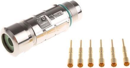 Produktbild Lapp LS1F6 Kupplung mit Stifteinsatz 6-p.