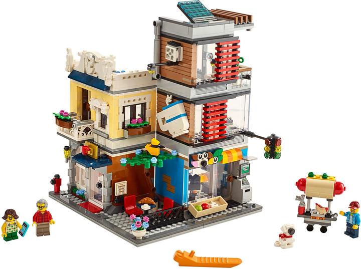 Produktbild LEGO Creator End-Of-Live Set Stadthaus mit Zoohandlung & Café - 31097 NEU! Teile 969x (31097)