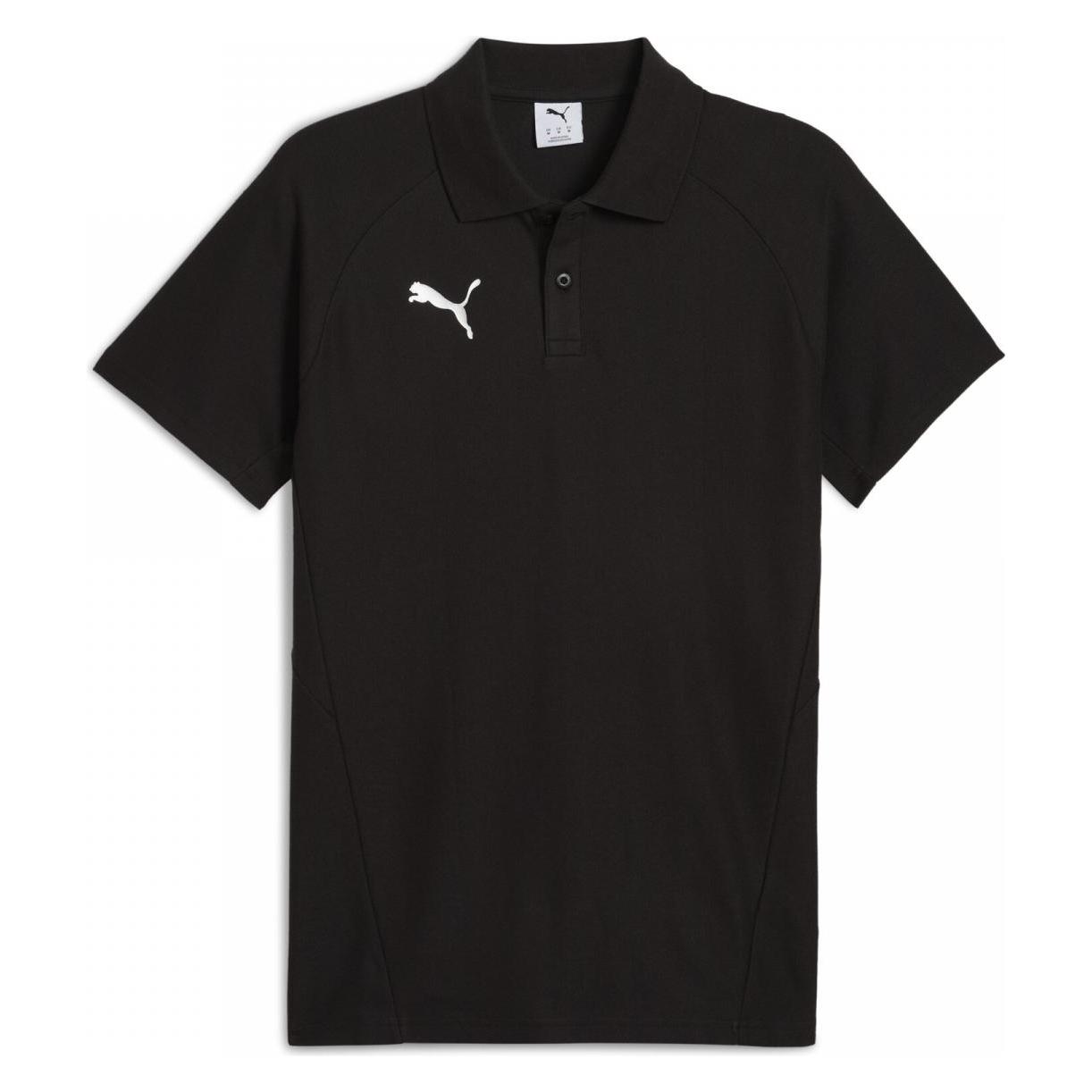 Puma, Mannen, Sportief Shirt, TeamEVOSTRIPE Polo (3XL), Grijs, 3XL