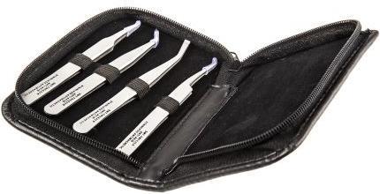 Immagine prodotto RS PRO Corredo pinzette SMT 120mm 4 pezzi