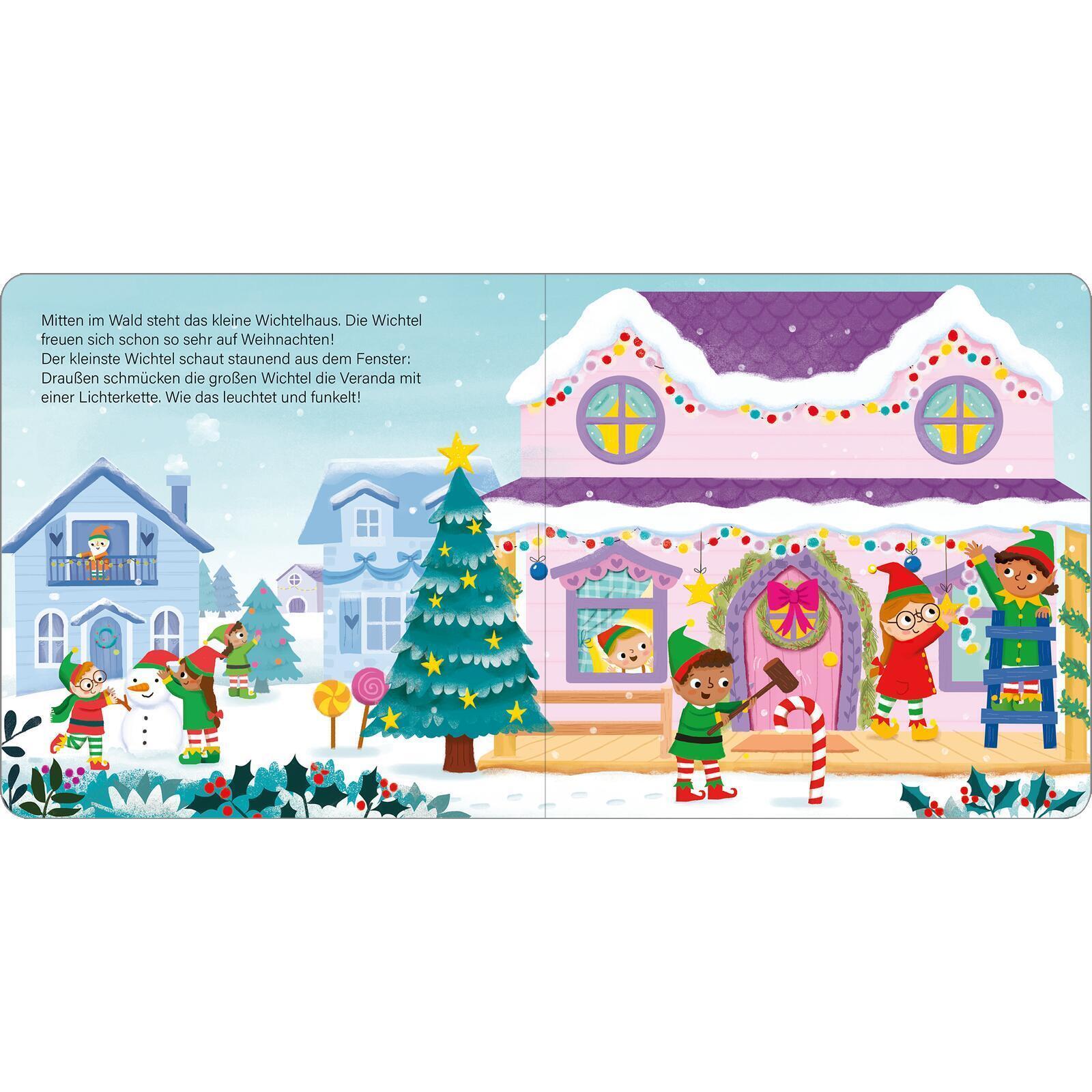 Thumbnail - Weihnachten bei Familie Wichtel, Kinderbücher von Katharina E. Volk, Kate Daubney
