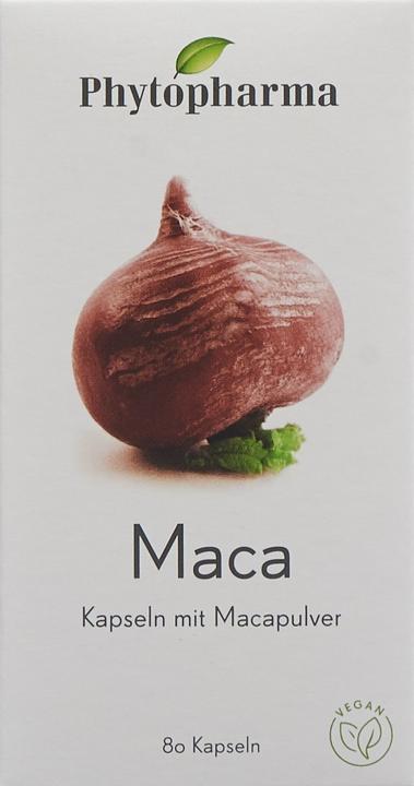 Actual product image Phytopharma Maca (80 pcs., Capsules, 40.40 g)
