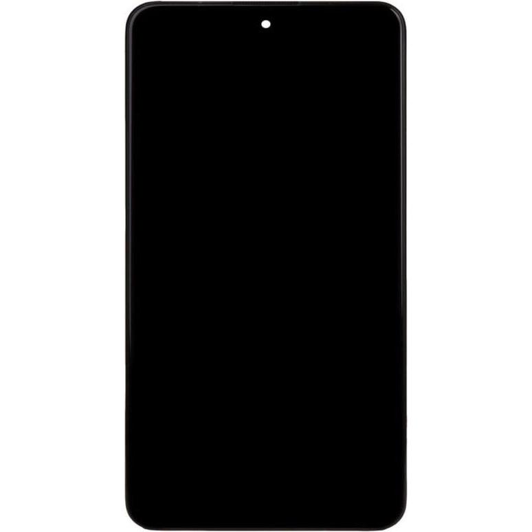 Xiaomi LCD-Display + Touch-Einheit + Frontabdeckung für Redmi Note 11S 5G Schwarz (Service Pack) (Di