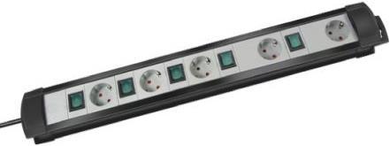 Actual product image Brennenstuhl Premium-Line 5way, 3m, single switched (5x, CEE 7/3, 3 m)