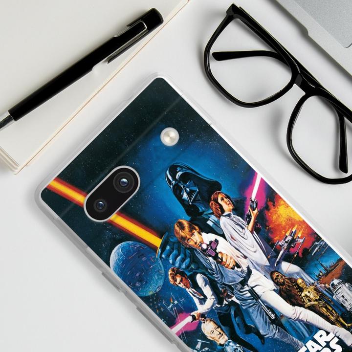 Actual product image DeinDesign Silikon Hülle für Google Pixel 7a Handyhülle Case Smartphone Schutzhülle Star Wars Episode IV (Google Pixel 7a)
