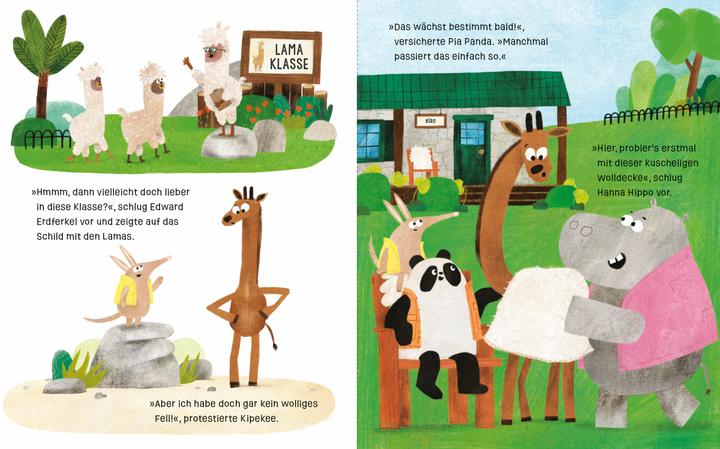 Produktbild Die Giraffe ohne Flecken (Deutsch, Alison Hawkins, Peter Millet, 2025)