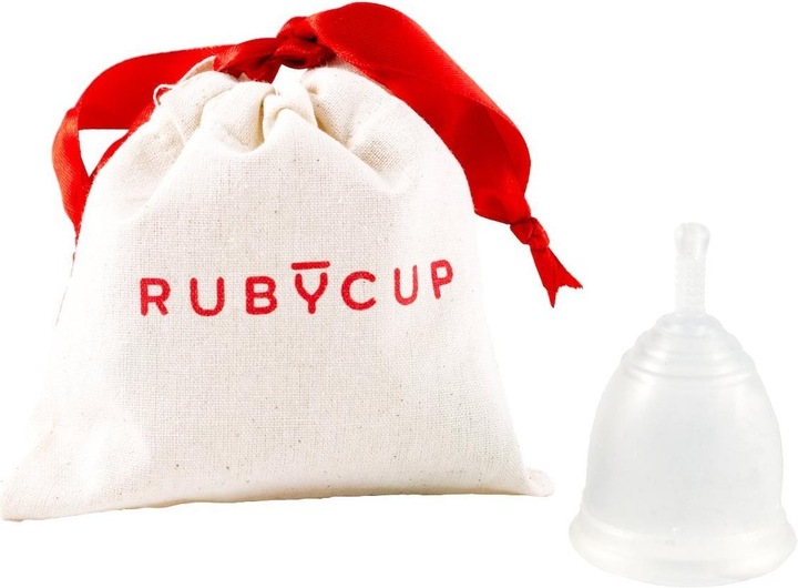Actual product image Ruby Cup menstrual cup (Regular)