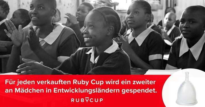 Produktbild Ruby Cup Menstruationstasse (Normal)