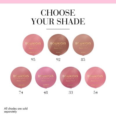 Actual product image Bourjois Little Round Pot Blush 92 Santal (92 Santal)