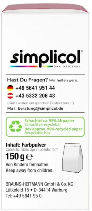 Produktbild Simplicol Textilfarbe expert (150 ml)