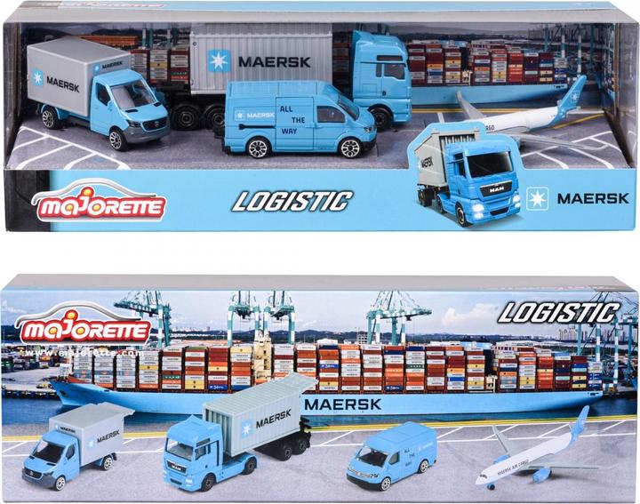 Produktbild Majorette MAERSK 4 Pieces Giftpack