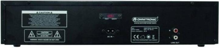 Actual product image Omnitronic XCP-1400 CD player