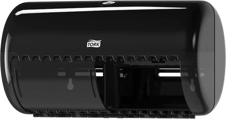 Actual product image Tork Toilet Roll Dispenser Black T4