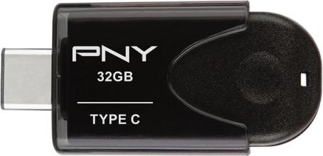 Produktbild PNY ELITE - Type-C USB 3.1 Stick (32 GB, USB-C, USB 3.1)