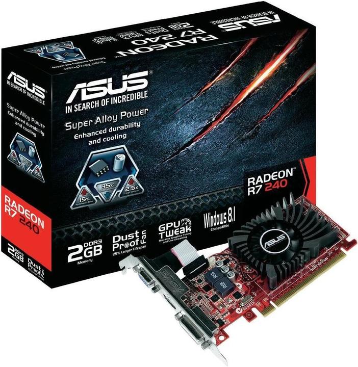 Image du produit ASUS Radeon R7 240 (2 Go)