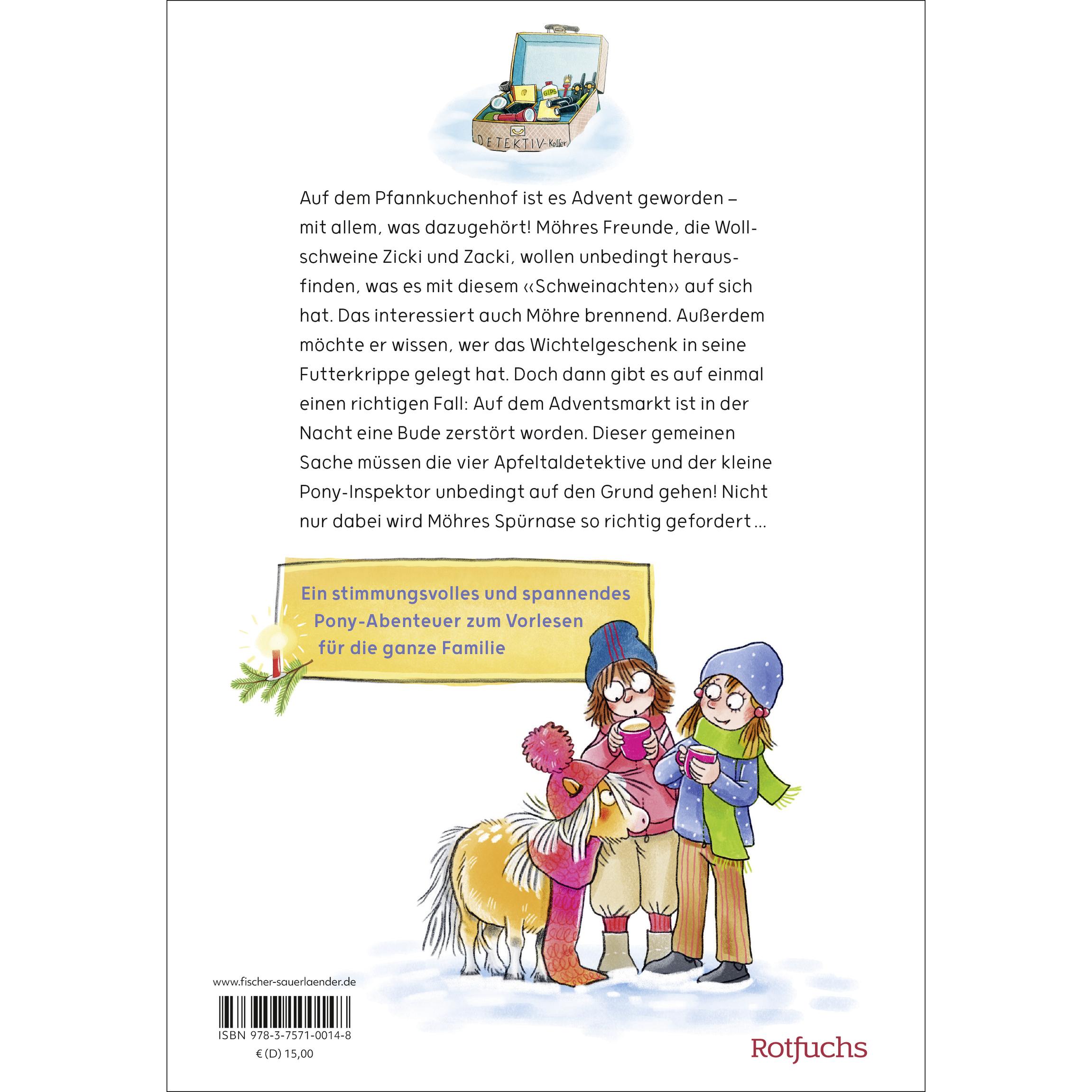 Thumbnail - Inspektor Möhre – Ein Fall für vier Hufe: Spuren im Schnee, Kinderbücher von Michaela Holzinger