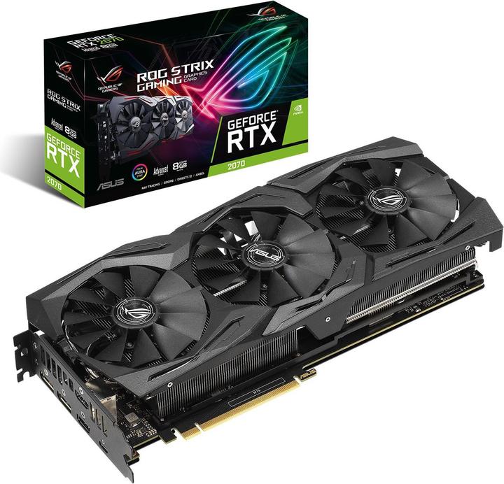 Produktbild ASUS GeForce ROG STRIX RTX 2070 A8G GAMING (8 GB)