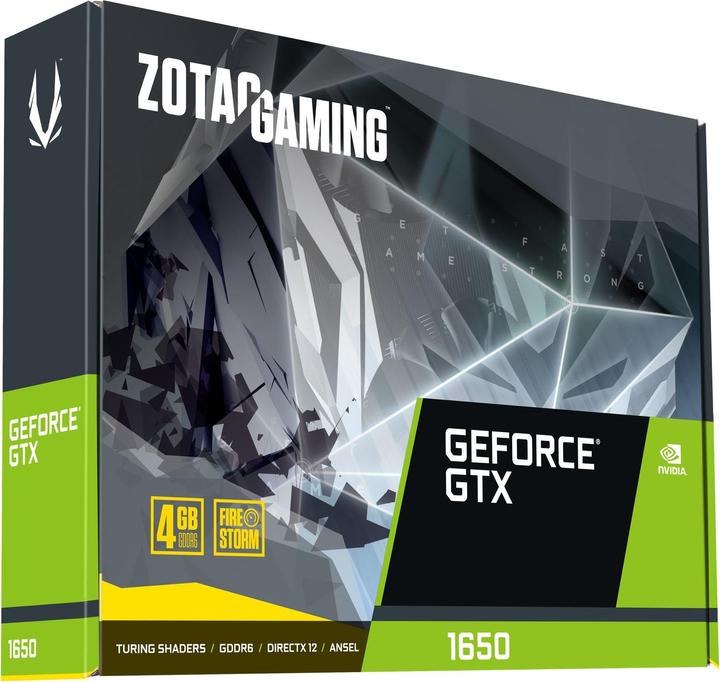 Actual product image Zotac GAMING GEFORCE GTX1650 4GB GDDR6 (4 GB)