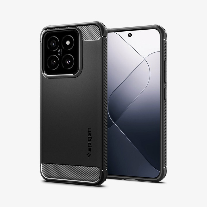 Immagine prodotto Spigen Rugged Armor Xiaomi 14 czarny/nero opaco ACS07422 (Xiaomi 14)