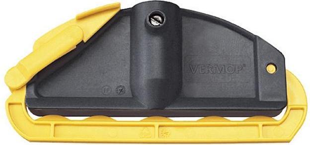 Actual product image Vermop Aqua holder plastic, anthr/yellow (1 pcs.)