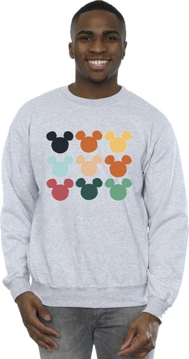 Produktbild Disney Mickey Mouse Heads Square Sweatshirt (S)