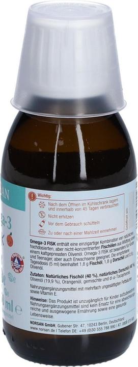 Produktbild Norsan Omega-3 Kids (1 Stück, Öl, 261 g)