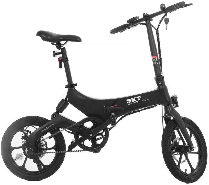 Actual product image Sxt Velox Max" e-bike folding bike 16 inch