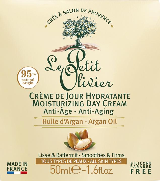 Actual product image Le Petit Olivier Argan Oil Moisturizing Day Cream (50 ml, Day cream)