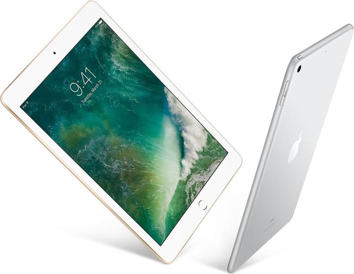 Actual product image Apple iPad (2017) (4G, 9.70", 128 GB, Silver)